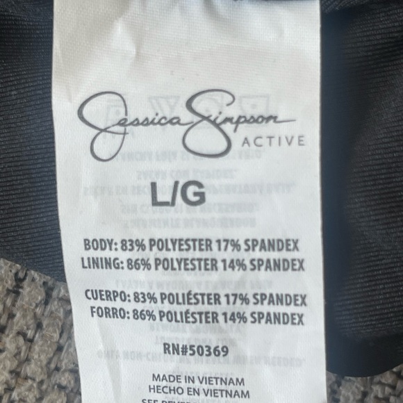 Jessica Simpson Halter Style Workout top NWT - Picture 11 of 12